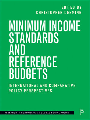 cover image of Minimum Income Standards and Reference Budgets